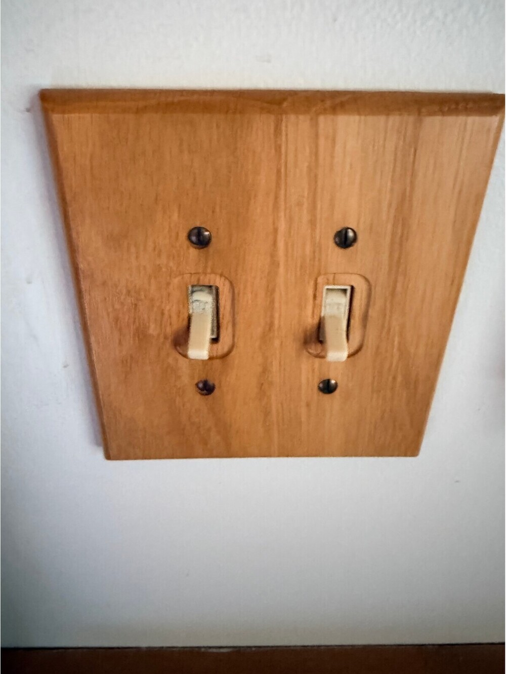 Allen & Roth double wood wall plate